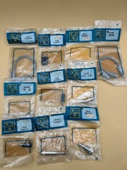 Lot of 10 Vanco Vintage Audio Adapter Plugs Jacks Cables NOS RE