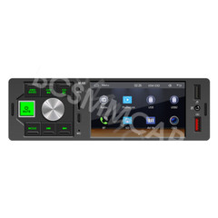 1 Din Stereo Car Radio Player Mirror link Audio AUX USB For CarPlay Android Auto