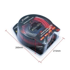 4 Gauge 2300W Car Audio Amp Install Kit RCA Wire Subwoofer Wiring CCA