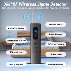 Anti-SpyRF Signal Detector Hidden CameraGSM Audio Bug Finder Scanner Tracker Lot