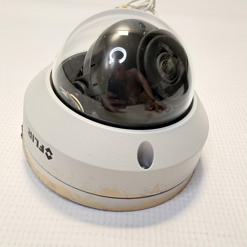 Flir N253V8 4K 8MP IP Network Vandal Dome Camera White PoE Night Vision Outdoor
