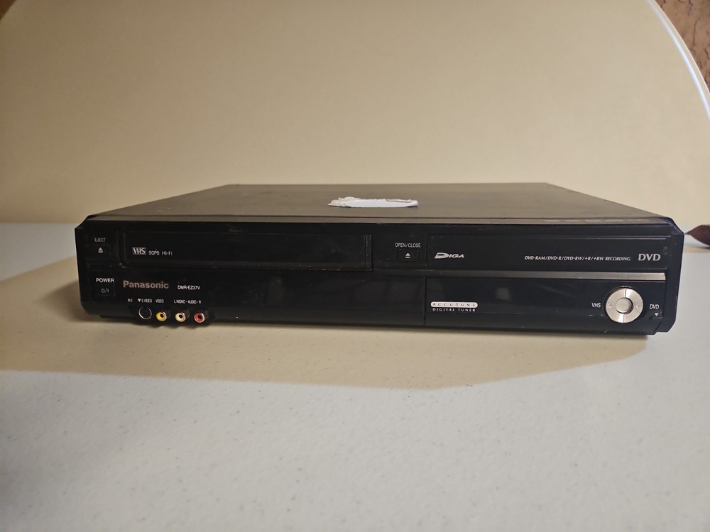 Panasonic DMR-EZ48V DVD VCR Combo Recorder HDMI Tested NO remote
