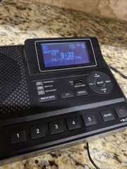 Sangean CL-100 Public Alert NOAA Weather Radio Clock – Tested & Working!