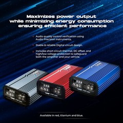 DS18 FRP-3.5K/TI 1-Channel Amplifier Full-Range Class D 3500W RMS @ 1-ohm