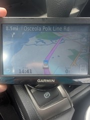 Garmin 52LM Touch Screen GPS 5″ Display Lifetime Maps W/ Power Supply Tested