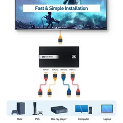 NEW Cable Matters 4-Port HDMI Switch with 8K Resolution support
