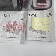 iHome for Zune ZN9 Docking Station AM/FM Alarm Clock Radio
