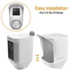 For RingSpotlight Battery Camera Silicone Soft Skin Case Weather Resistant Cover