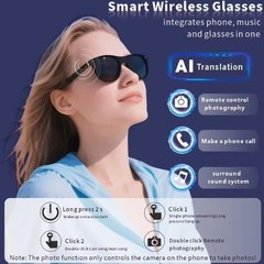 Smart Al Translation Glasses Bluetooth Wireless Call Music Outdoor E13