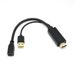 HDMI to Mini for Display Port Converter Adapter Cable 4K HDMI Male for Mini P…