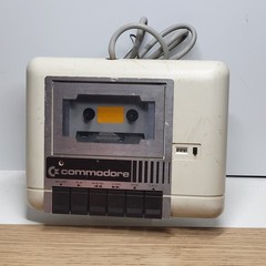 COMMODORE C2N-A JAPAN CASSETTE PLAYER FOR COMPUTER UNTESTED