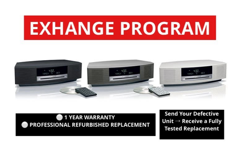 Bose Wave Music System RADIO CD Player AWRCC1 AWRCC2 *Repair EXCHANGE SERVICE*