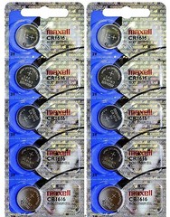 CR 1616 MAXELL LITHIUM BATTERIES (1 piece) 3V watch New Authorized Seller