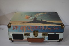 AUTOGRAPHED LTD Jon Anderson Yes “Live Perpetual Change” Turntable Record Player