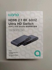 llano HDMI 2.1 Switch 3 in 1 Out, 8K@60Hz with Remote, 4K@120Hz/240Hz, VRR, HDR1