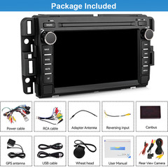 4+64G Android 15 Car Stereo Radio Wifi CarPlay GPS For Chevy Impala 2006-2013