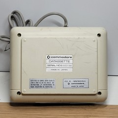 COMMODORE C2N-A JAPAN CASSETTE PLAYER FOR COMPUTER UNTESTED