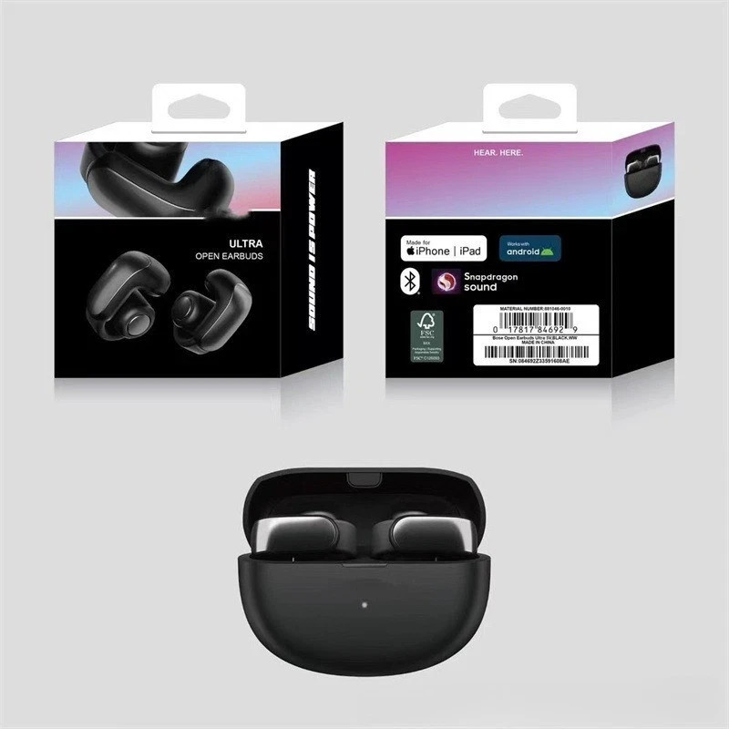 Ultra Open-Ear True Wireless Bluetooth Open Earbuds New