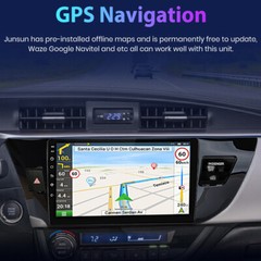 Apple Carplay For Toyota Corolla 2014-2016 Android 15 Car Stereo Radio GPS WIFI