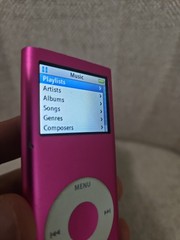 Apple iPod Nano 4GB Pink with Charger Bundle Tested – Working!