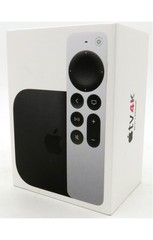 Apple TV 4K 3rd Gen. 64GB Media Streamer – Black, Wi-Fi MN873LL/A – Very Good