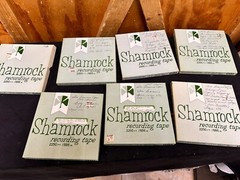 Lot of 7 Shamrock Ampex 051 1/4″ x 2250′ 1/2 MIL 7″ Tape Reels – Opera Content