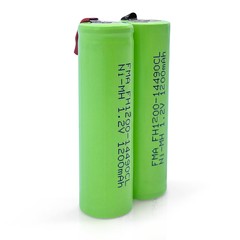 2.4V 0.5-2Ah Ni-MH Ni-Cd Battery for Waterpik Water Flosser WP-450 GP130AAHE2B1H
