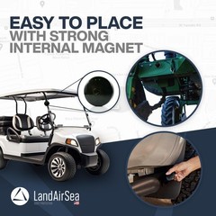 LandAirSea 54 GPS Tracker – Made in the USA from Domestic & Pack of 1, Black