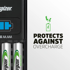 Energizer Battery Charger Plus 12,8,4 Power Plus AA NiMH Rechargeable Batteries
