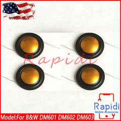 4* For B&W DM601 DM602 DM603 604 605 ZZ9989 ZZ10111 Dome Tweeter 4Ω Diaphragm
