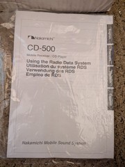 Nakamichi Cd500 Brand New Rare Demo Unit Sell As It Is.