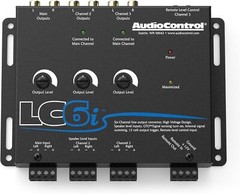 Audiocontrol LC6I Car Stereo 6 Channel Line Output Converter w/ Internal Summing