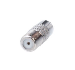 F-Type Female Jack to RCA Male Plug Coaxial Cable TV Connector Adapter Multi LOT