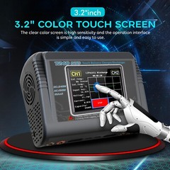 HTRC Touch Screen Dual Channel RC car lipo battery Balance Charger Discharger
