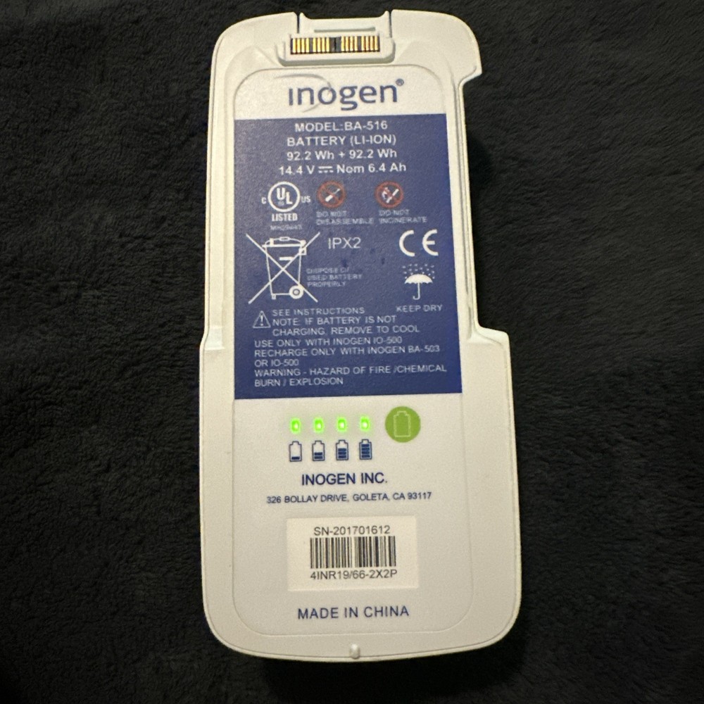 Inogen G5 / Rove 6 16-Cell Double Battery BA-516