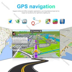 10.1″ Vertical Screen Rotation Android 11 2din Car Radio Stereo Player Navi GPS