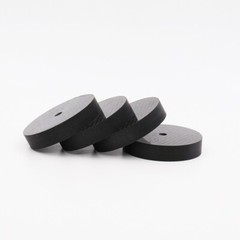 4Pcs 40MM*10MM Carbon Fiber Speaker Amplifier Isolation Spike Pad Stand Base