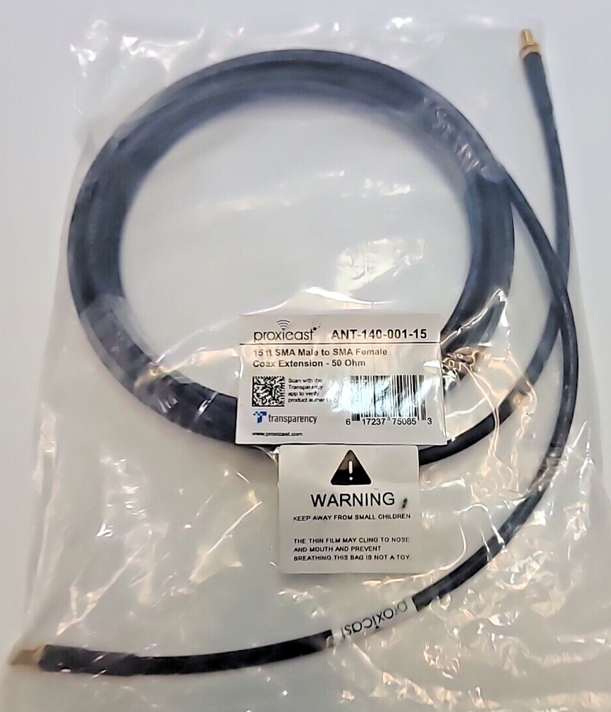 15 ft SMA Male to SMA Female Premium 240 Series Low-Loss Coax Cable (50 Ohm) …