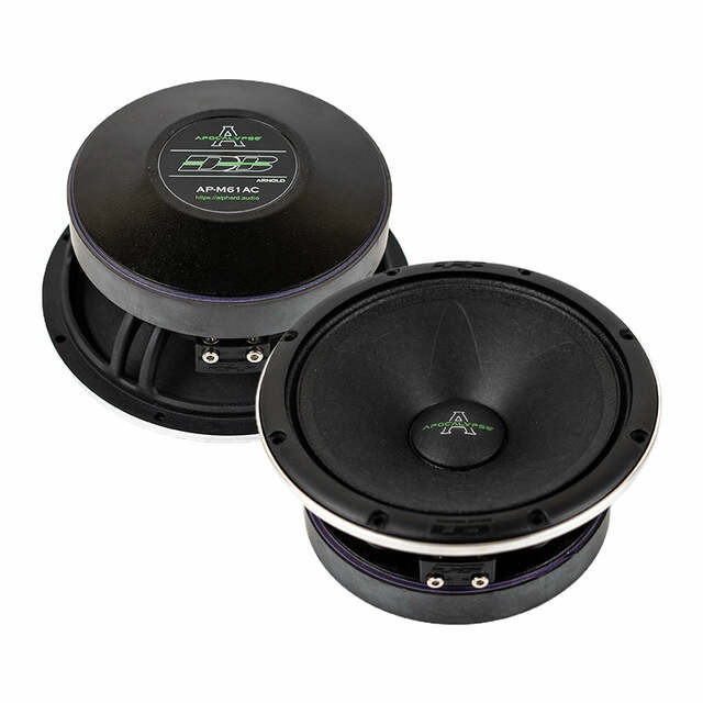 Deaf Bonce Apocalypse AP-M61AC 6.5″ 180W RMS Arnold Midrange Speakers (Pair)