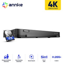 ANNKE 4K/3K/5MP 16CH/32CH Digital Video Recorder 5in1 DVR for Security Camera