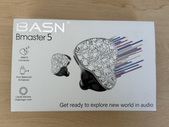 BASN Bmaster5 in-ear DLC monitors 4BA 5 Drivers Audiophile IEM Glacier White