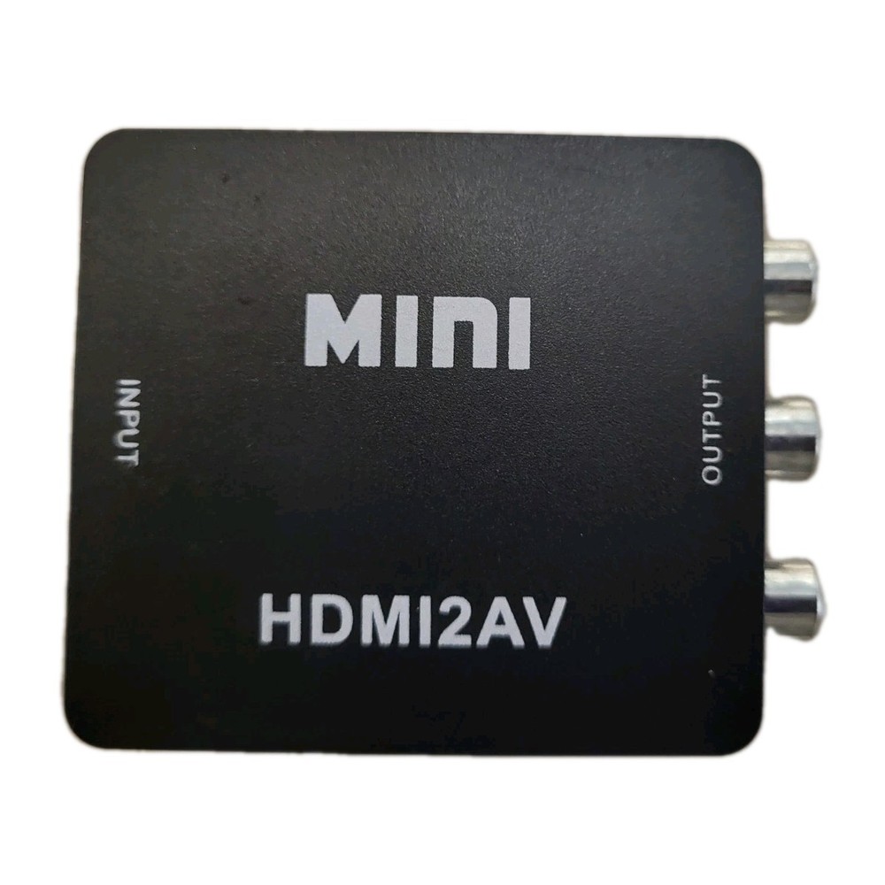 HDMI2AV Mini Converter HDMI To AV Adapter HDMI To RCA 1080P HD Video Audio Box