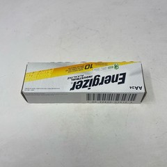 Energizer Industrial AA 1.5V Alkaline Batteries 24-Pack Silver/Yellow