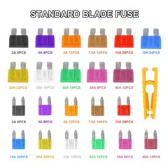 300Pcs Auto Blade Fuse Assortment Assorted Kit Blade Set Auto Truck Automotive