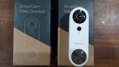 SimpliSafe Video Doorbell Camera Wi-Fi Wired Camera 1080p.,