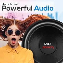 Pyle Dual Car Subwoofer 1000 Watt 4 Ohm 10-Inch Bass Audio Speaker PLPW10D Coil