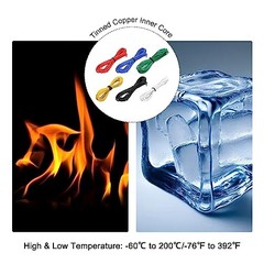 26 Gauge Wire Silicone Wire 26AWG Electrical Wire Stranded Wire 26AWG, 4.92ft