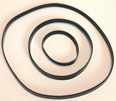 Flat rubber drive belt for cassette deck tape recorder CD DVD drive 4 mm wide