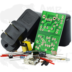DIY 4.2V USB Wall Plug 100-220V Input [ SOLDERIN REQUIRED ] You assemble