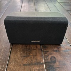 Bose Center Channel Speaker Horizontal Double Cube Black Acoustimass Lifestyle